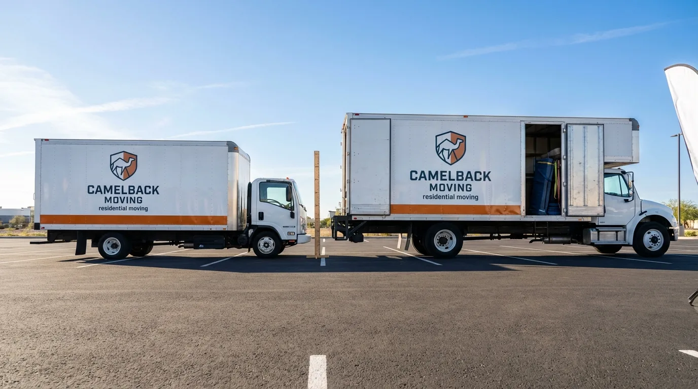 Moving truck size capacity guide in Bonner Springs